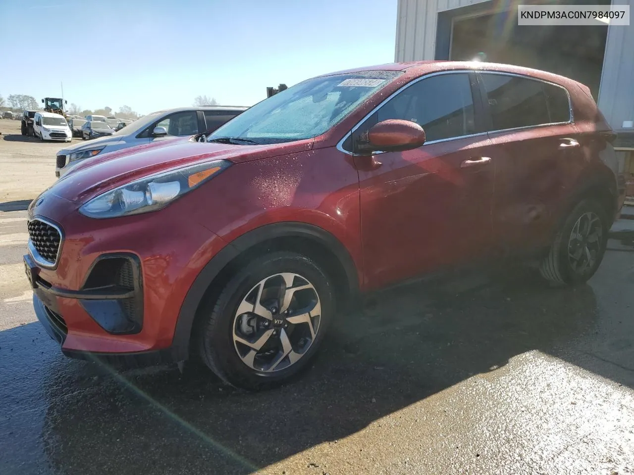 2022 Kia Sportage Lx VIN: KNDPM3AC0N7984097 Lot: 76696574