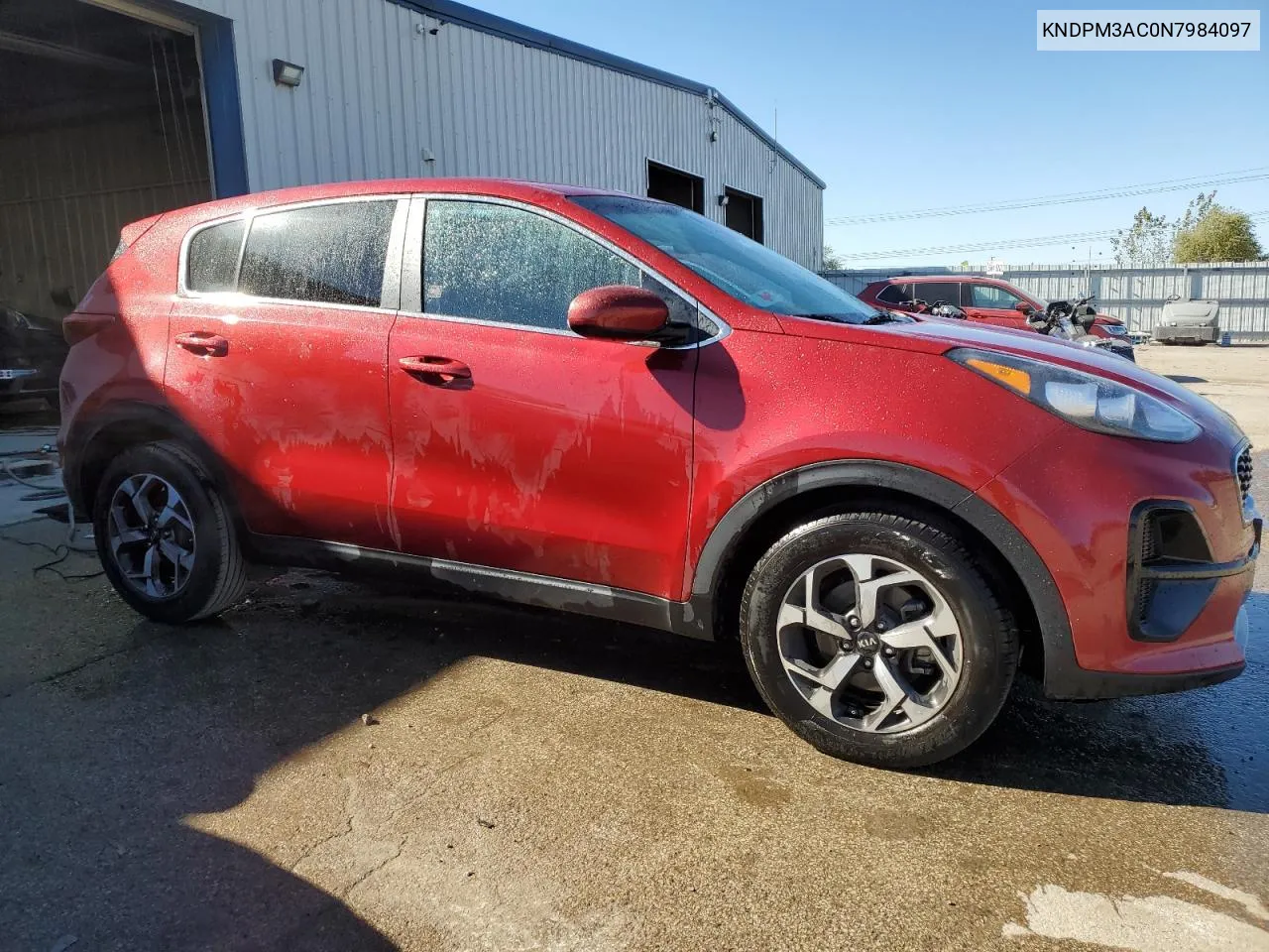 2022 Kia Sportage Lx VIN: KNDPM3AC0N7984097 Lot: 76696574