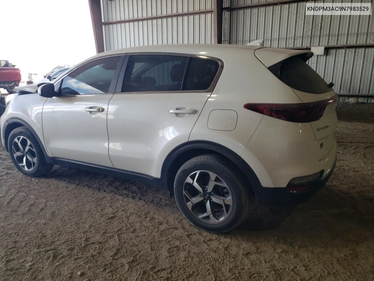 2022 Kia Sportage Lx VIN: KNDPM3AC9N7983529 Lot: 76779484