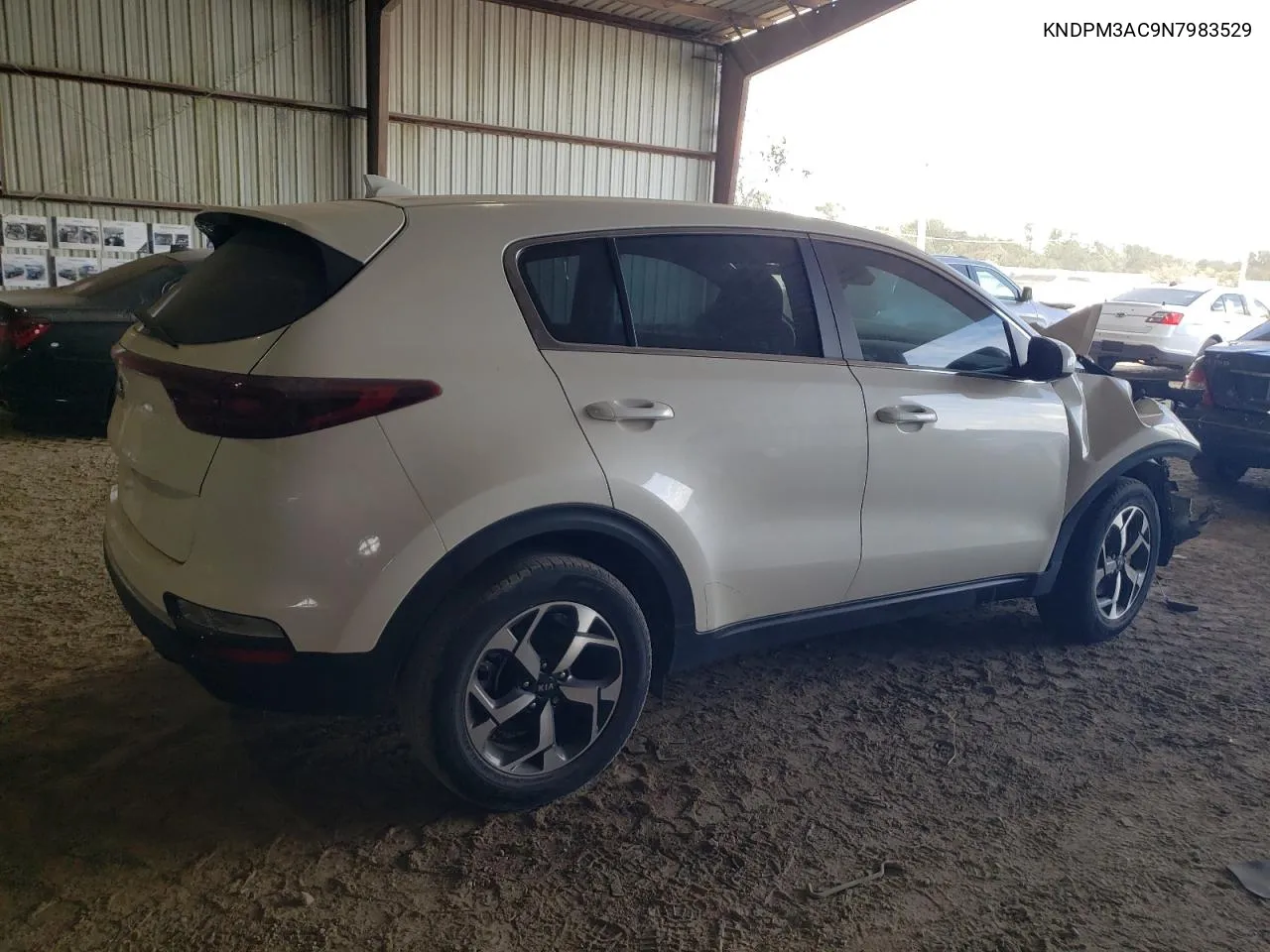 2022 Kia Sportage Lx VIN: KNDPM3AC9N7983529 Lot: 76779484