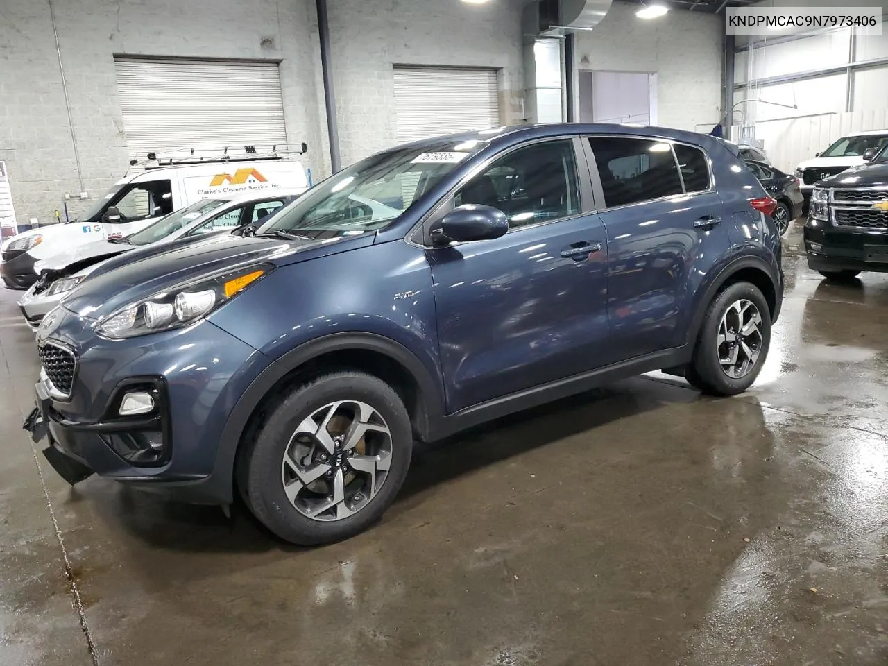 2022 Kia Sportage Lx VIN: KNDPMCAC9N7973406 Lot: 76793354