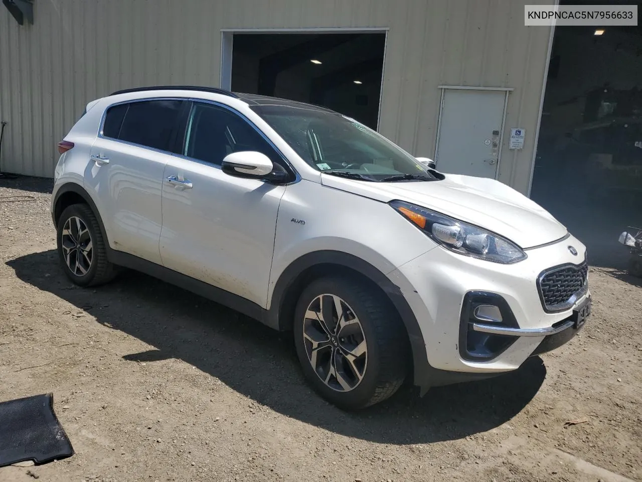 KNDPNCAC5N7956633 2022 Kia Sportage Ex