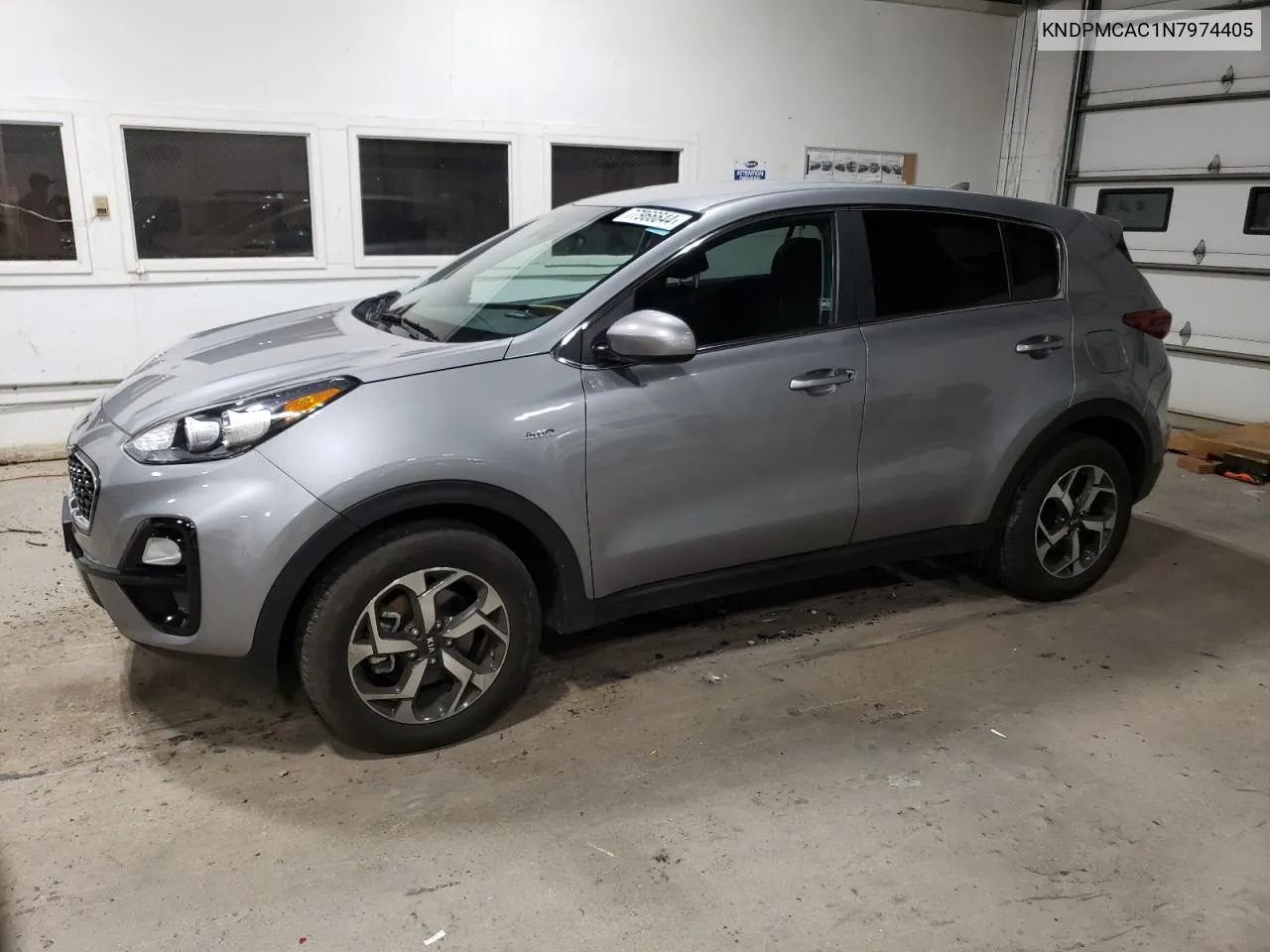 2022 Kia Sportage Lx VIN: KNDPMCAC1N7974405 Lot: 77966644