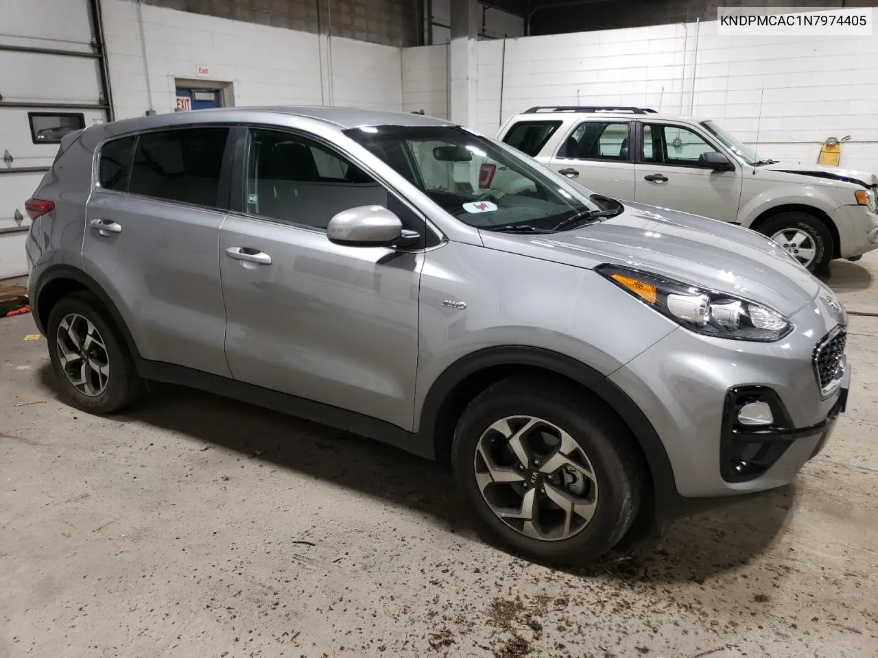 2022 Kia Sportage Lx VIN: KNDPMCAC1N7974405 Lot: 77966644