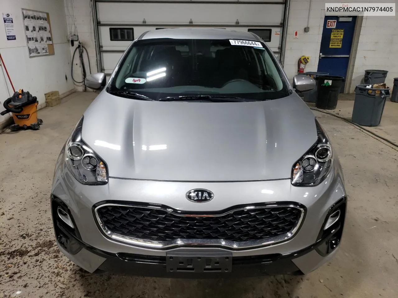 2022 Kia Sportage Lx VIN: KNDPMCAC1N7974405 Lot: 77966644