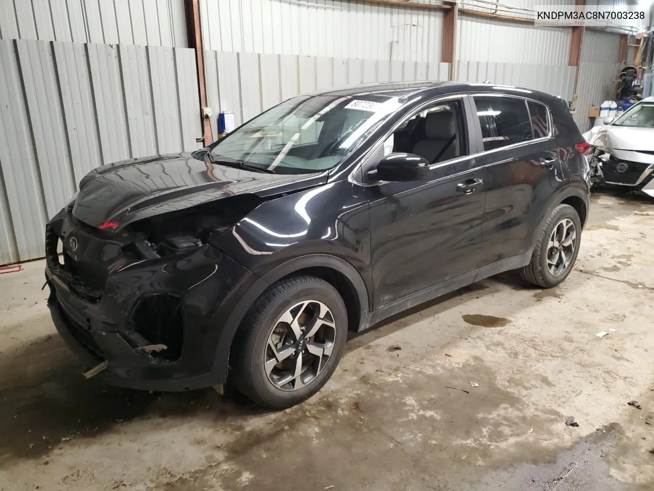 2022 Kia Sportage Lx VIN: KNDPM3AC8N7003238 Lot: 80723054