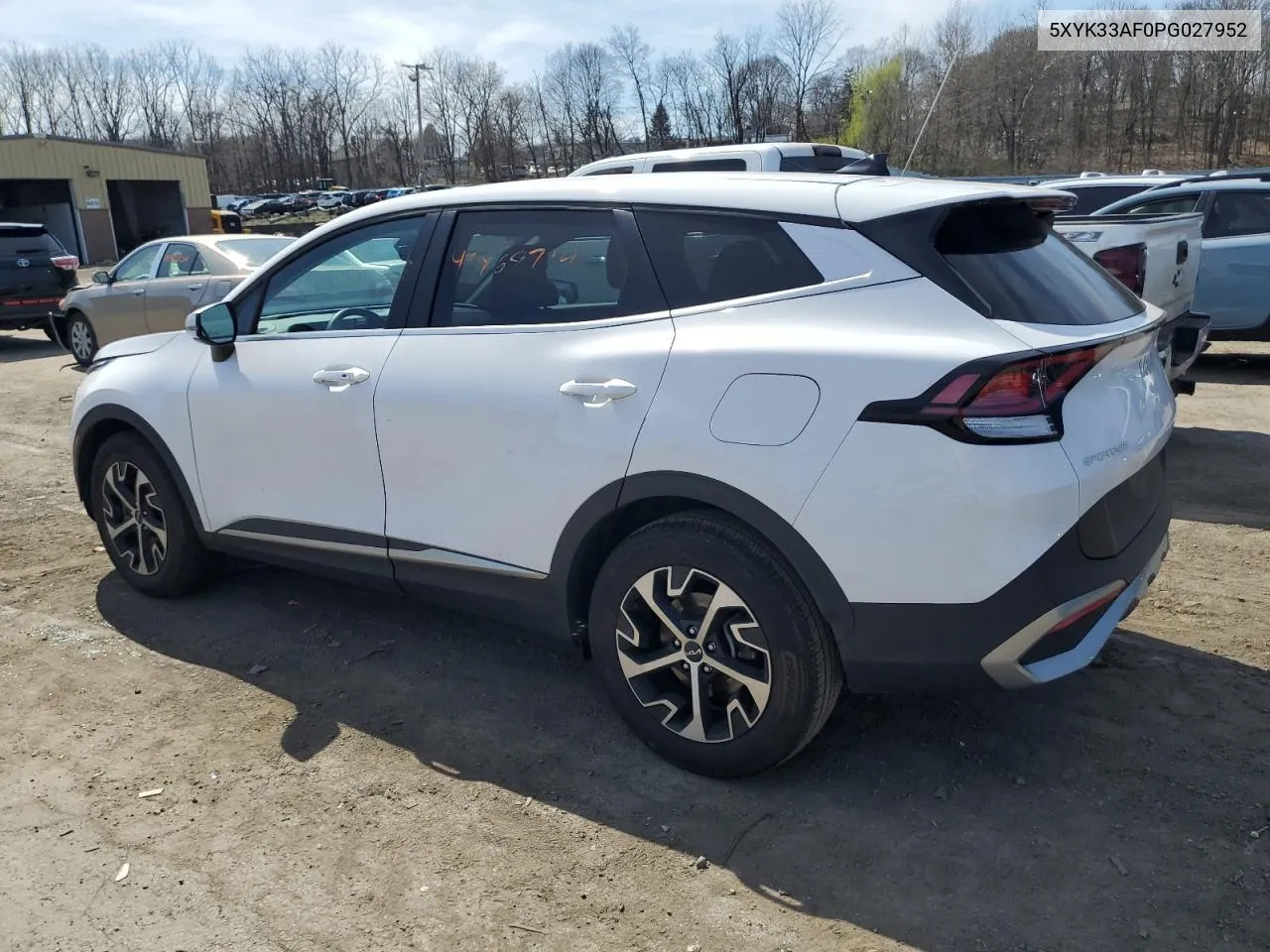 2023 Kia Sportage Ex VIN: 5XYK33AF0PG027952 Lot: 49868714