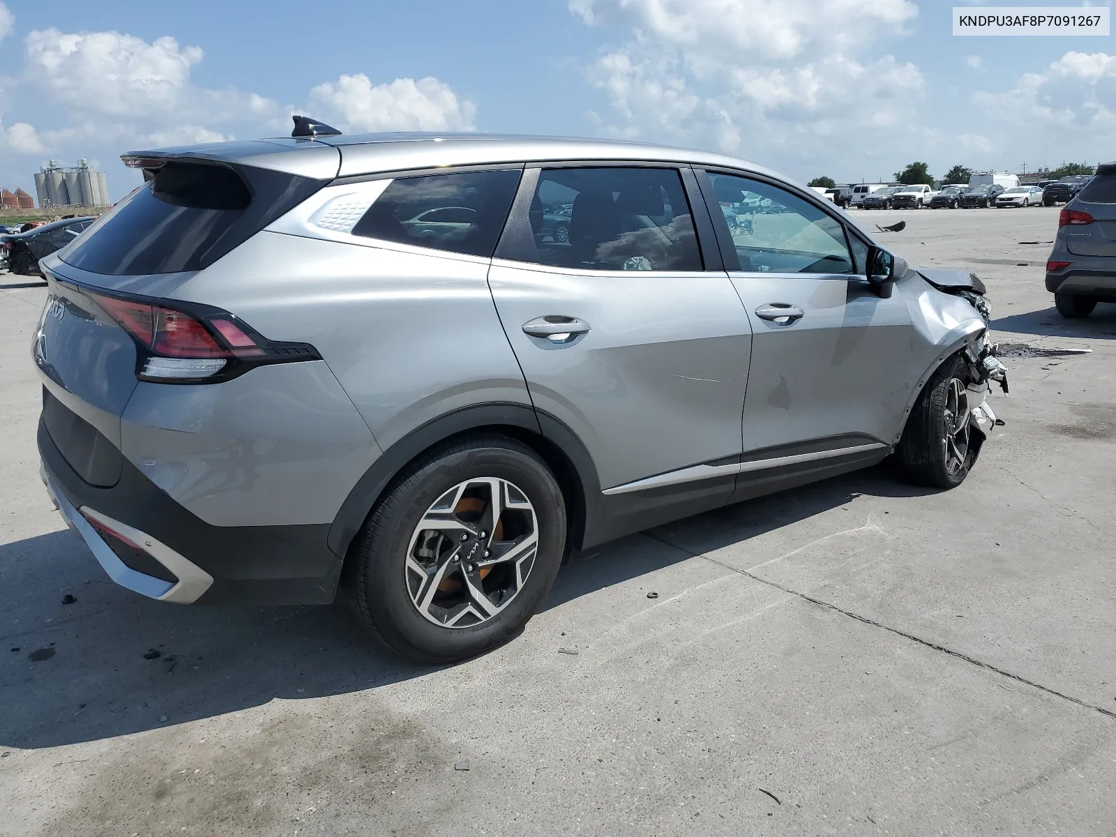 2023 Kia Sportage Lx VIN: KNDPU3AF8P7091267 Lot: 55663934