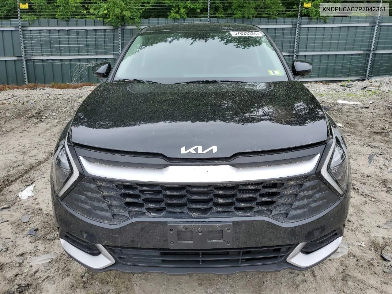 2023 Kia Sportage Lx VIN: KNDPUCAG7P7042361 Lot: 57820534