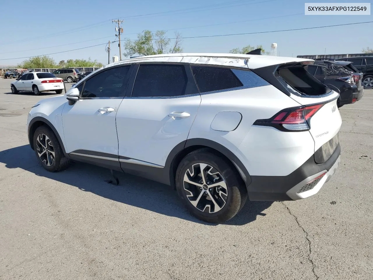 2023 Kia Sportage Ex VIN: 5XYK33AFXPG122549 Lot: 58556124