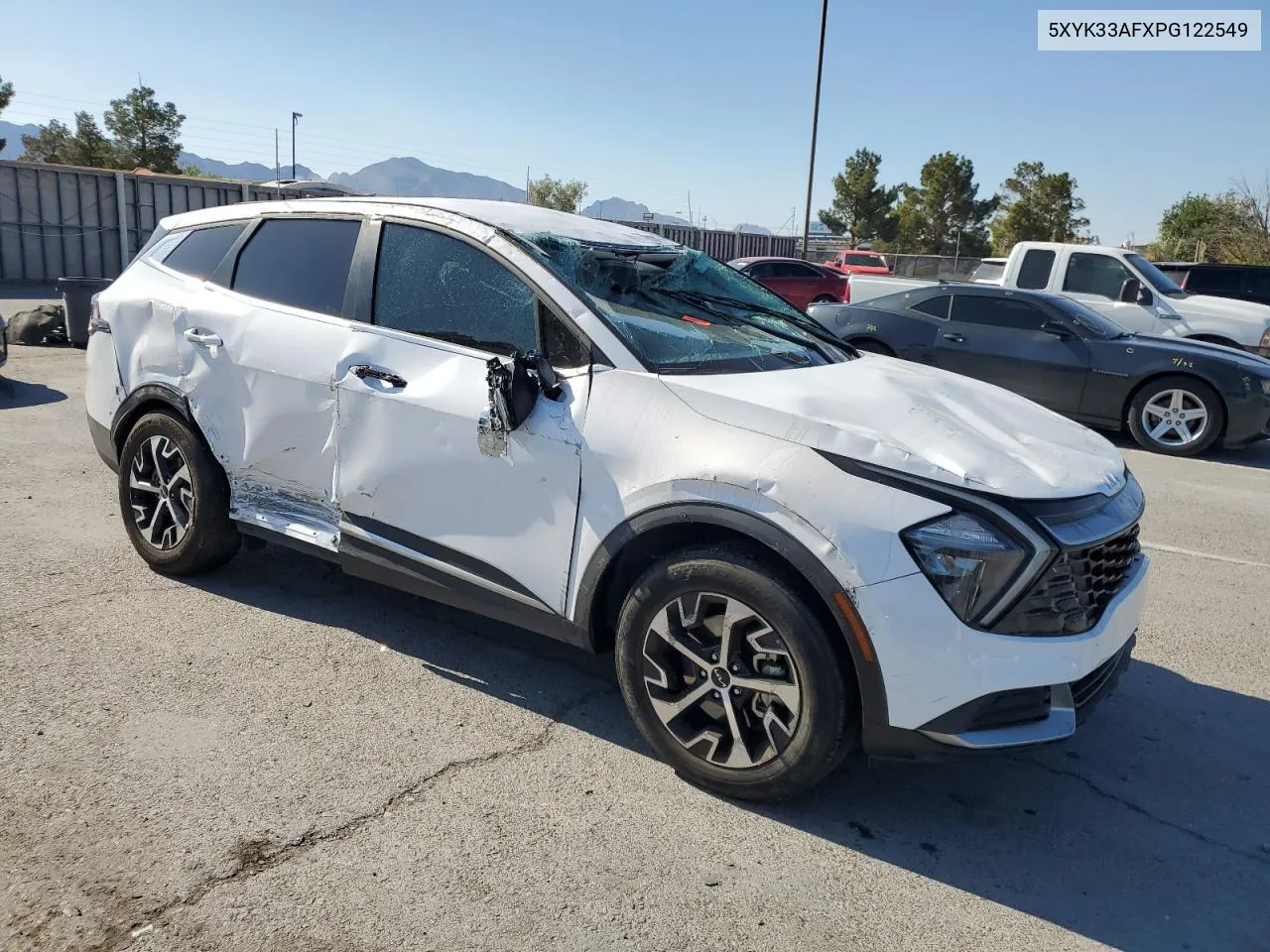 2023 Kia Sportage Ex VIN: 5XYK33AFXPG122549 Lot: 58556124