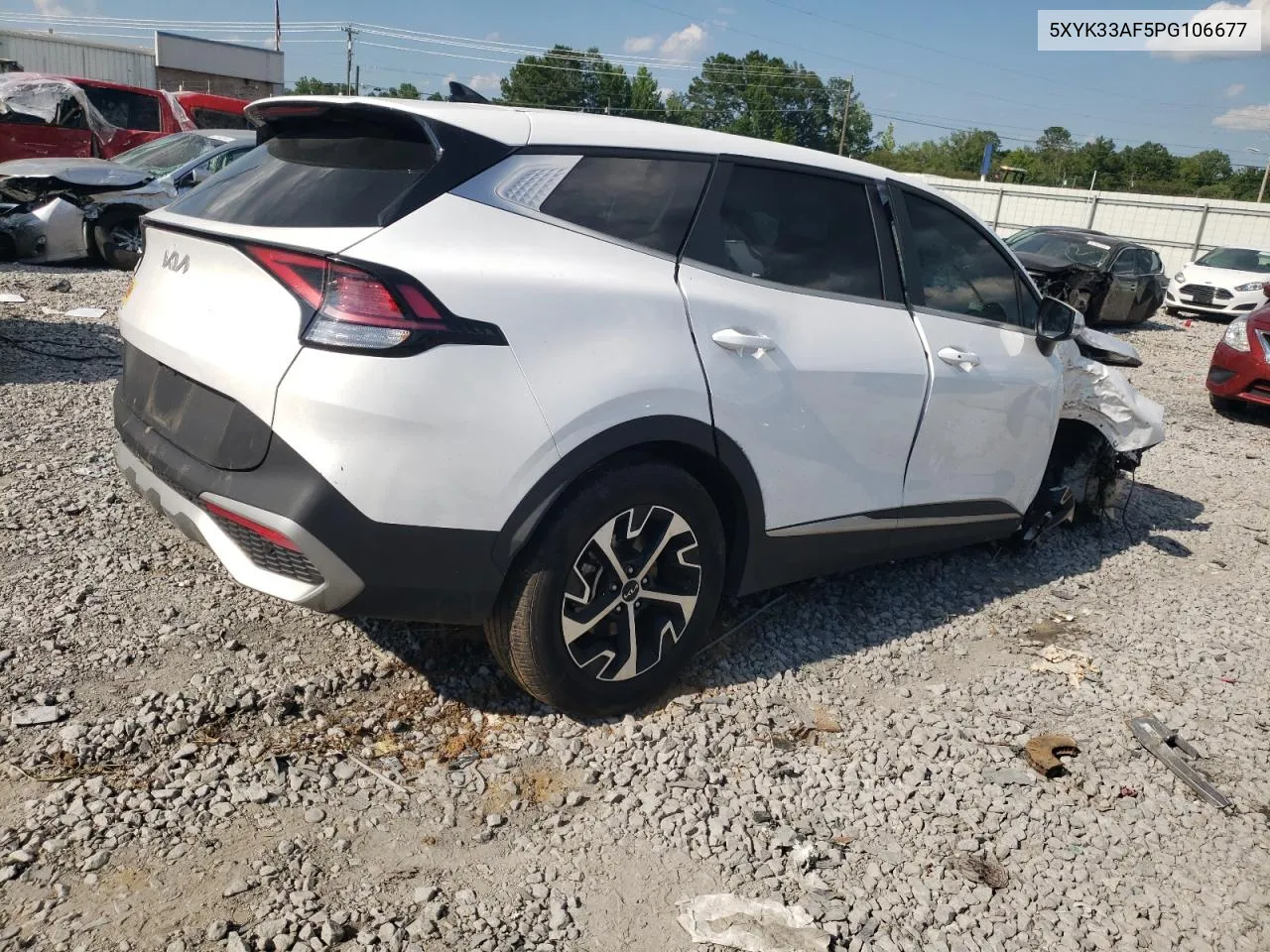 2023 Kia Sportage Ex VIN: 5XYK33AF5PG106677 Lot: 62874614