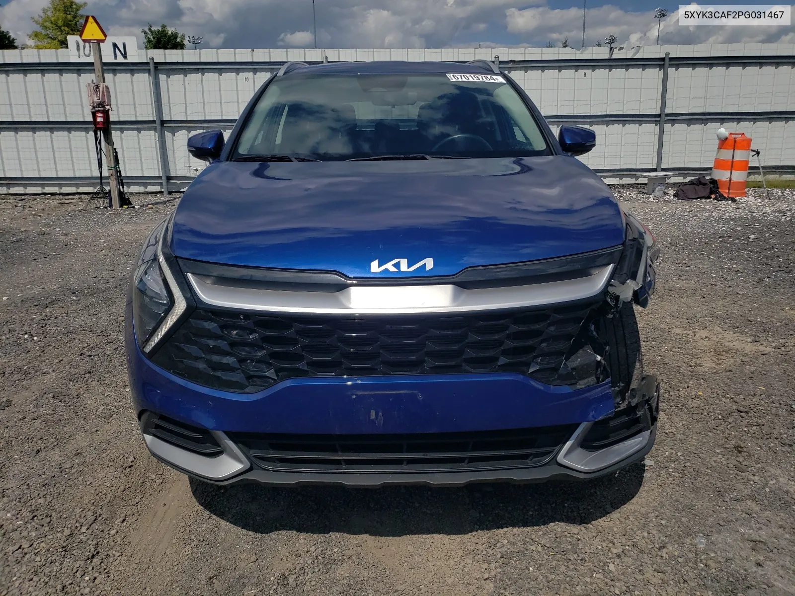 2023 Kia Sportage Ex VIN: 5XYK3CAF2PG031467 Lot: 67019784