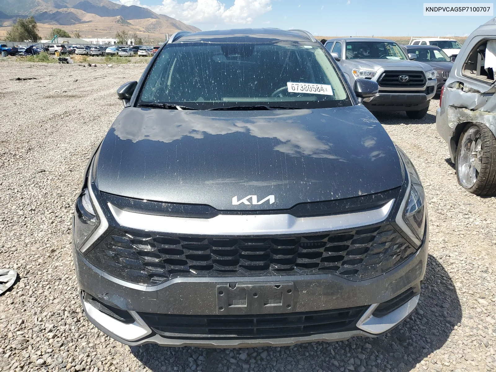 2023 Kia Sportage Ex VIN: KNDPVCAG5P7100707 Lot: 67380584