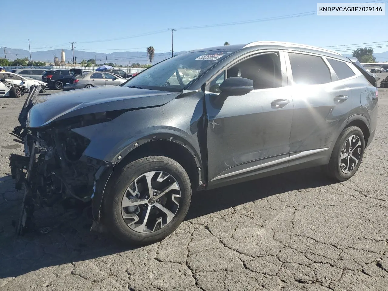 2023 Kia Sportage Ex VIN: KNDPVCAG8P7029146 Lot: 68350894