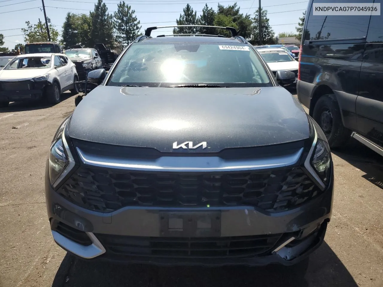 2023 Kia Sportage Ex VIN: KNDPVCAG7P7045936 Lot: 69424904