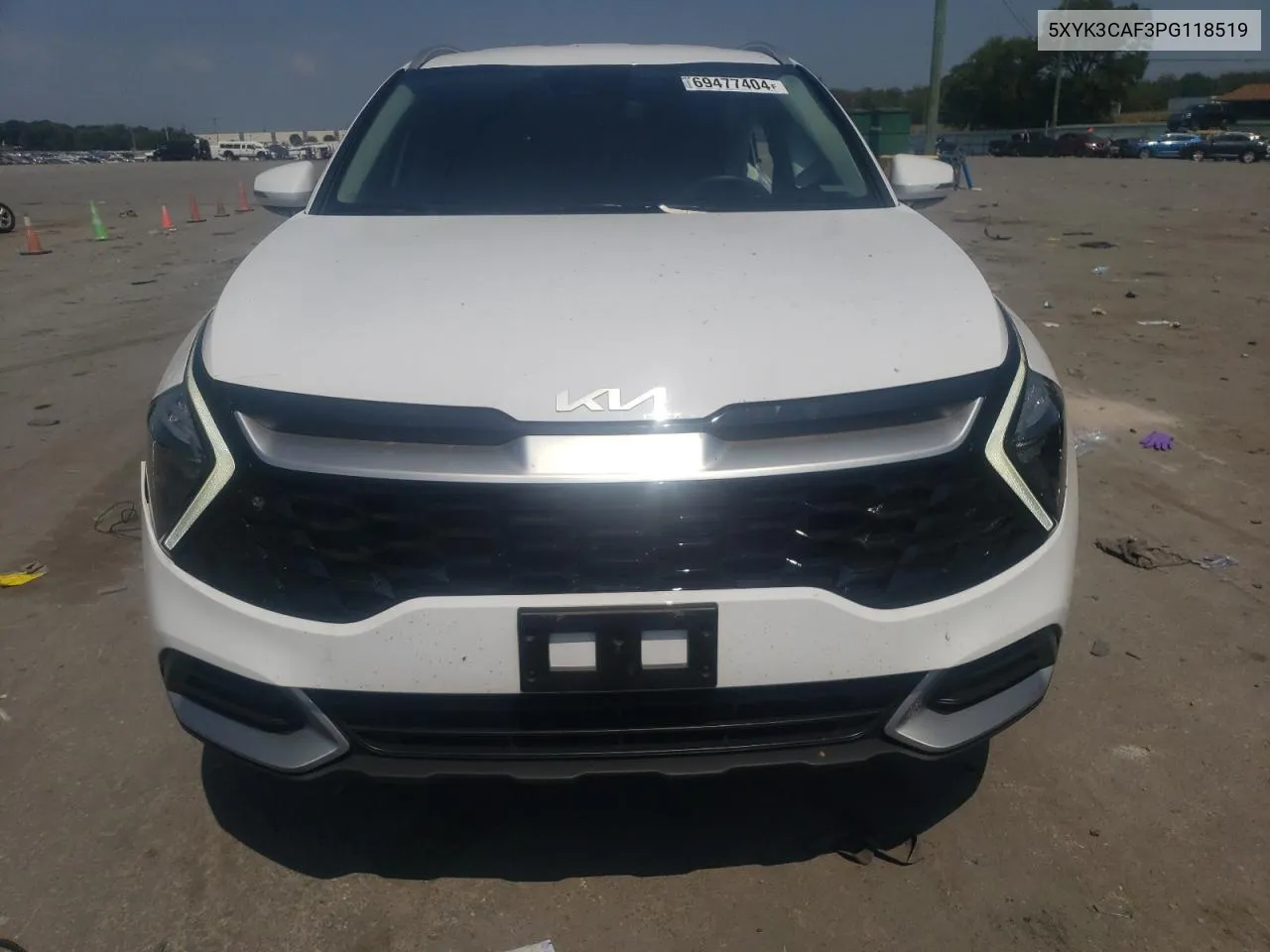 2023 Kia Sportage Ex VIN: 5XYK3CAF3PG118519 Lot: 69477404