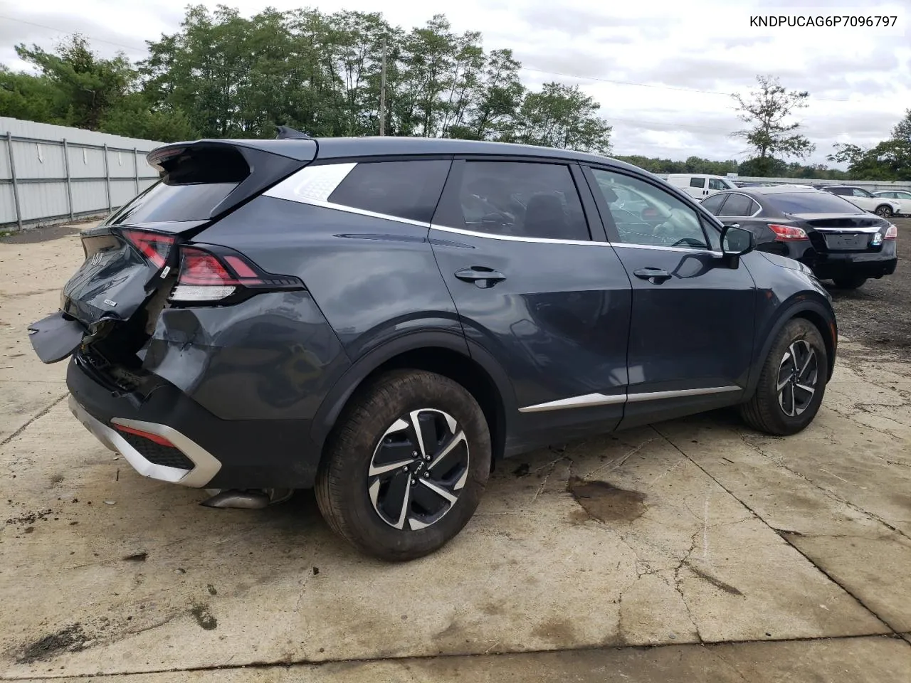 2023 Kia Sportage Lx VIN: KNDPUCAG6P7096797 Lot: 69723124