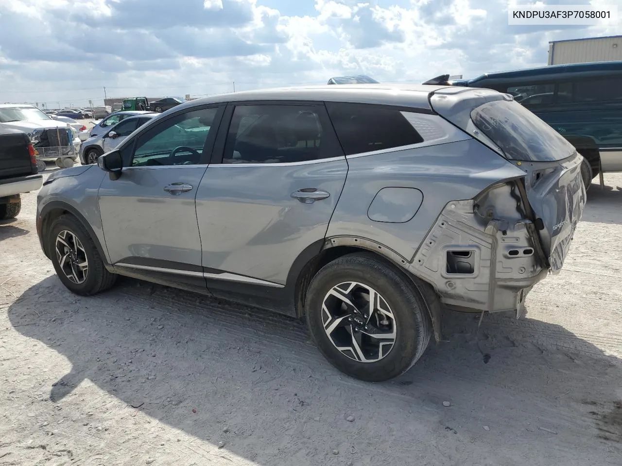 2023 Kia Sportage Lx VIN: KNDPU3AF3P7058001 Lot: 69864334