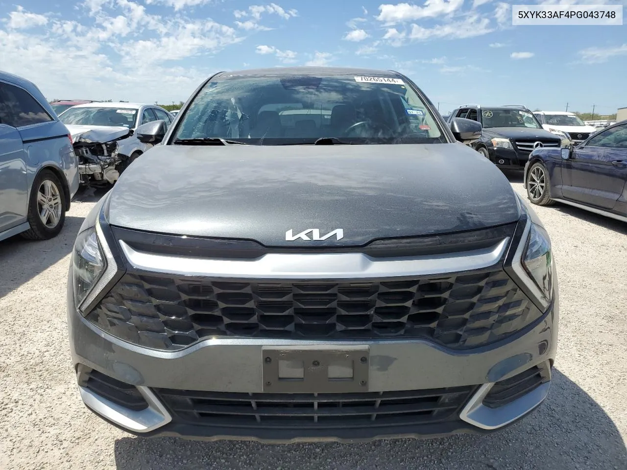 2023 Kia Sportage Ex VIN: 5XYK33AF4PG043748 Lot: 70265144