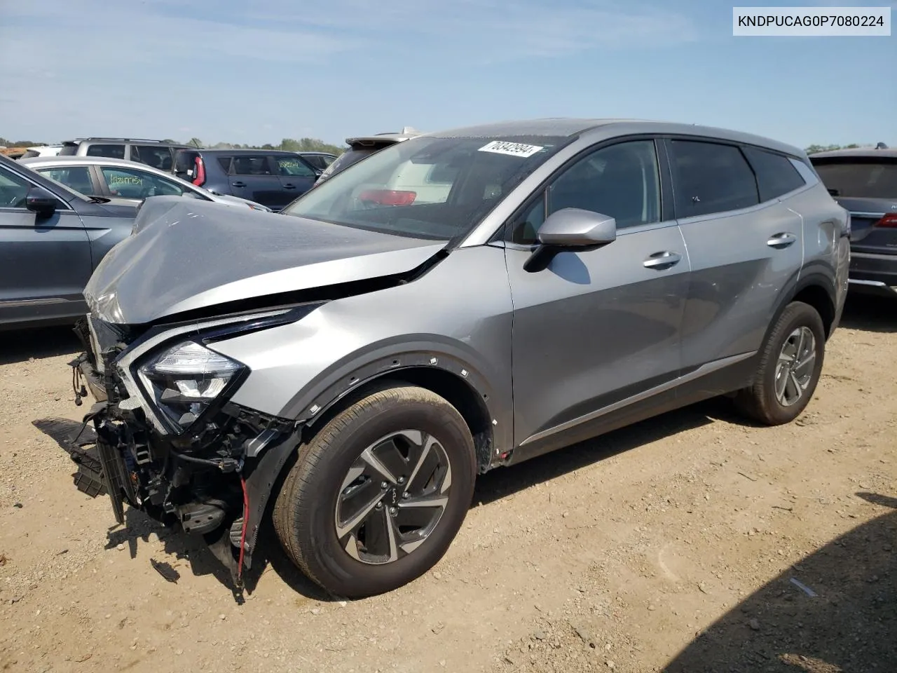 2023 Kia Sportage Lx VIN: KNDPUCAG0P7080224 Lot: 70342994