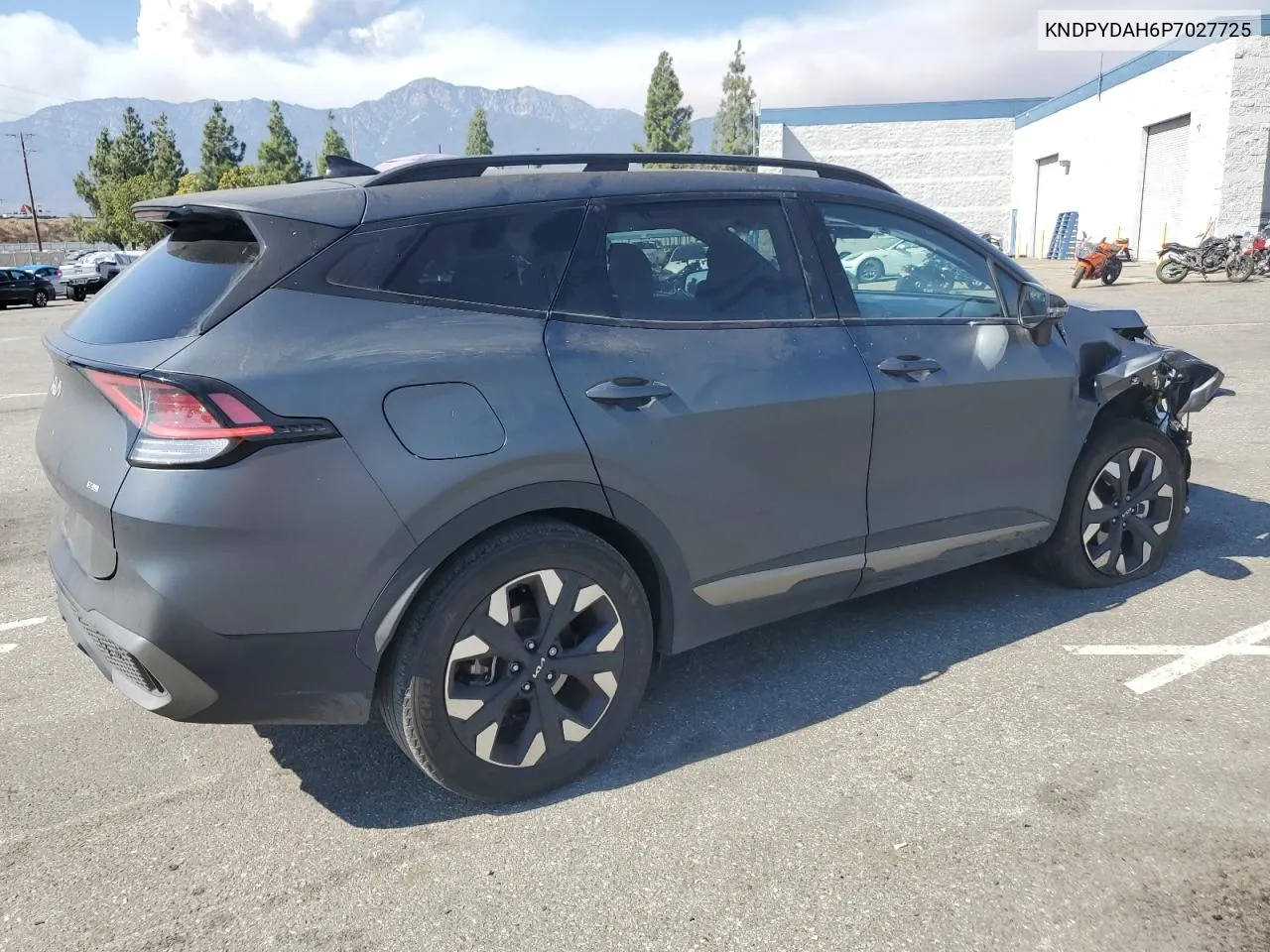 2023 Kia Sportage X Line VIN: KNDPYDAH6P7027725 Lot: 70931404