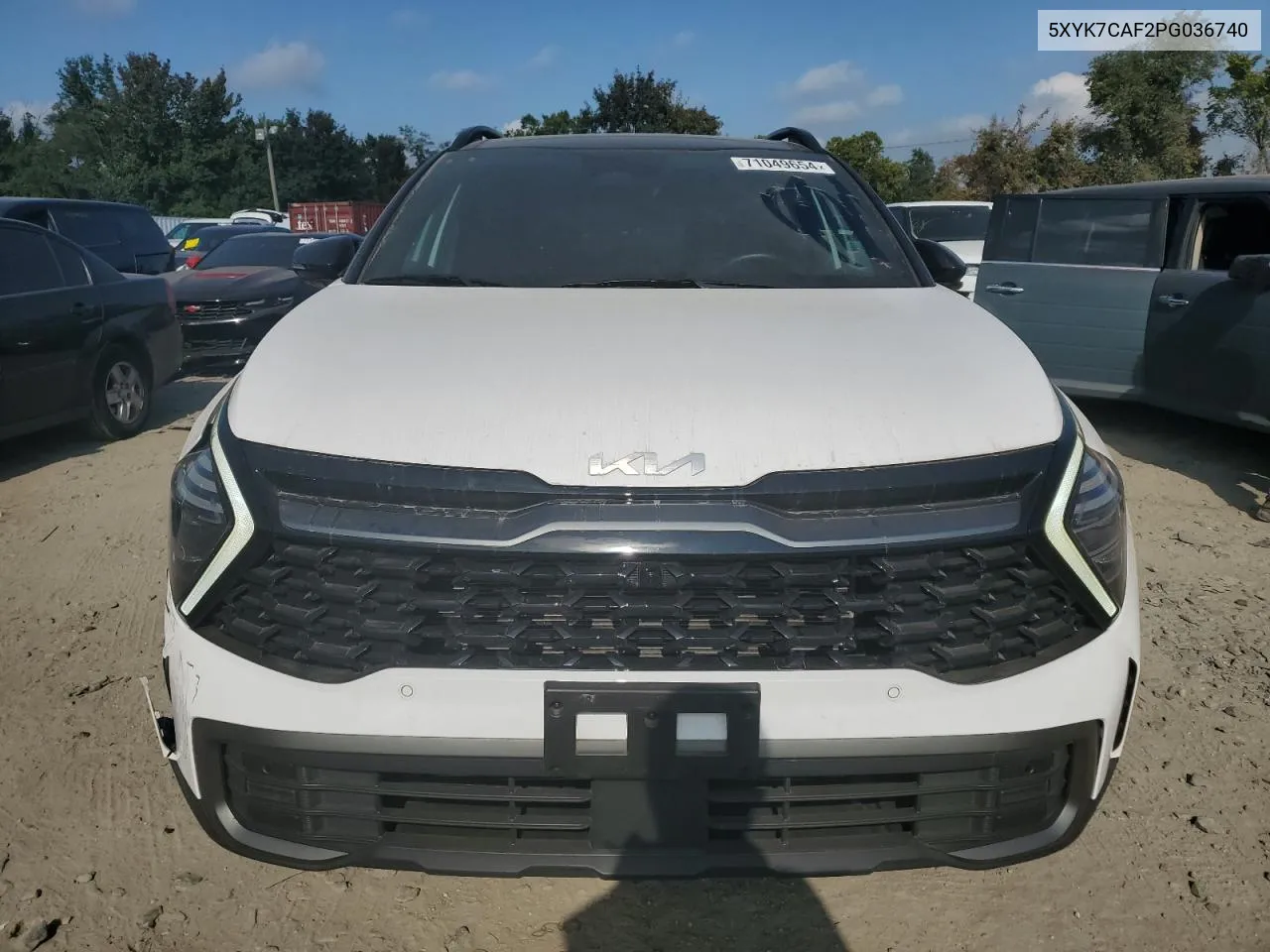 2023 Kia Sportage X-Pro VIN: 5XYK7CAF2PG036740 Lot: 71049654