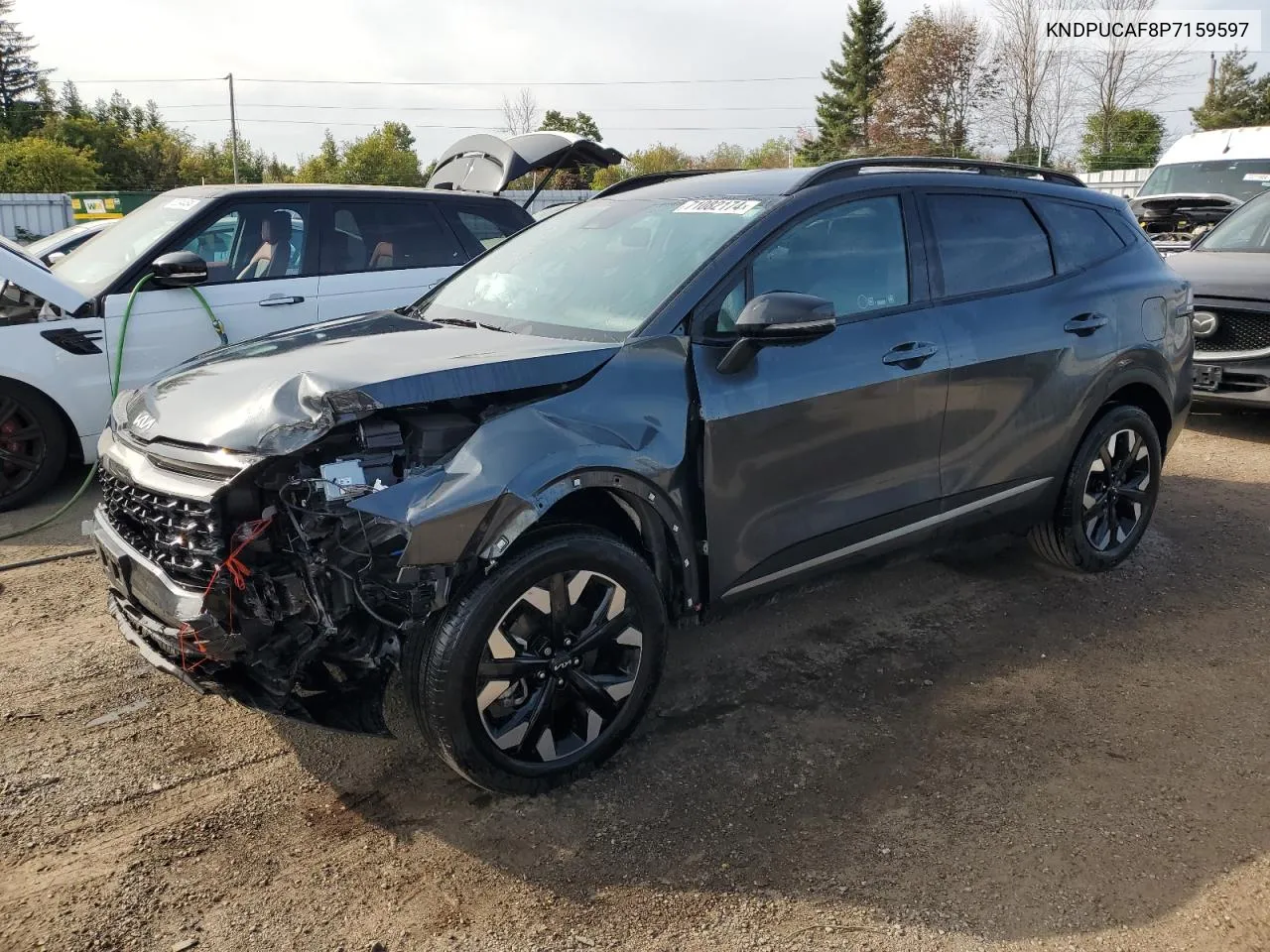 2023 Kia Sportage Lx VIN: KNDPUCAF8P7159597 Lot: 71082174