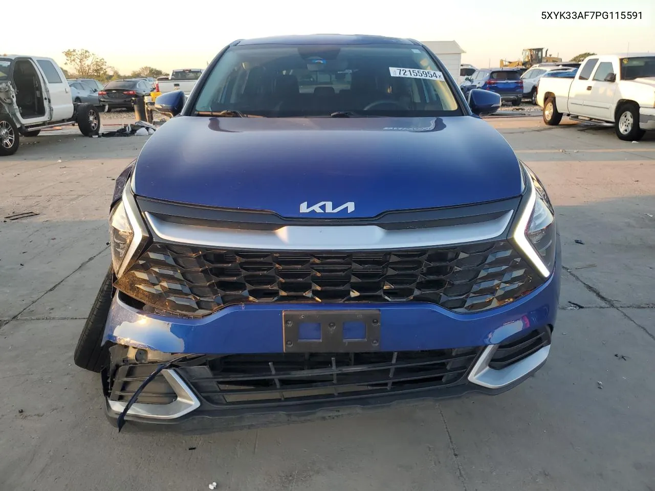 2023 Kia Sportage Ex VIN: 5XYK33AF7PG115591 Lot: 72155954