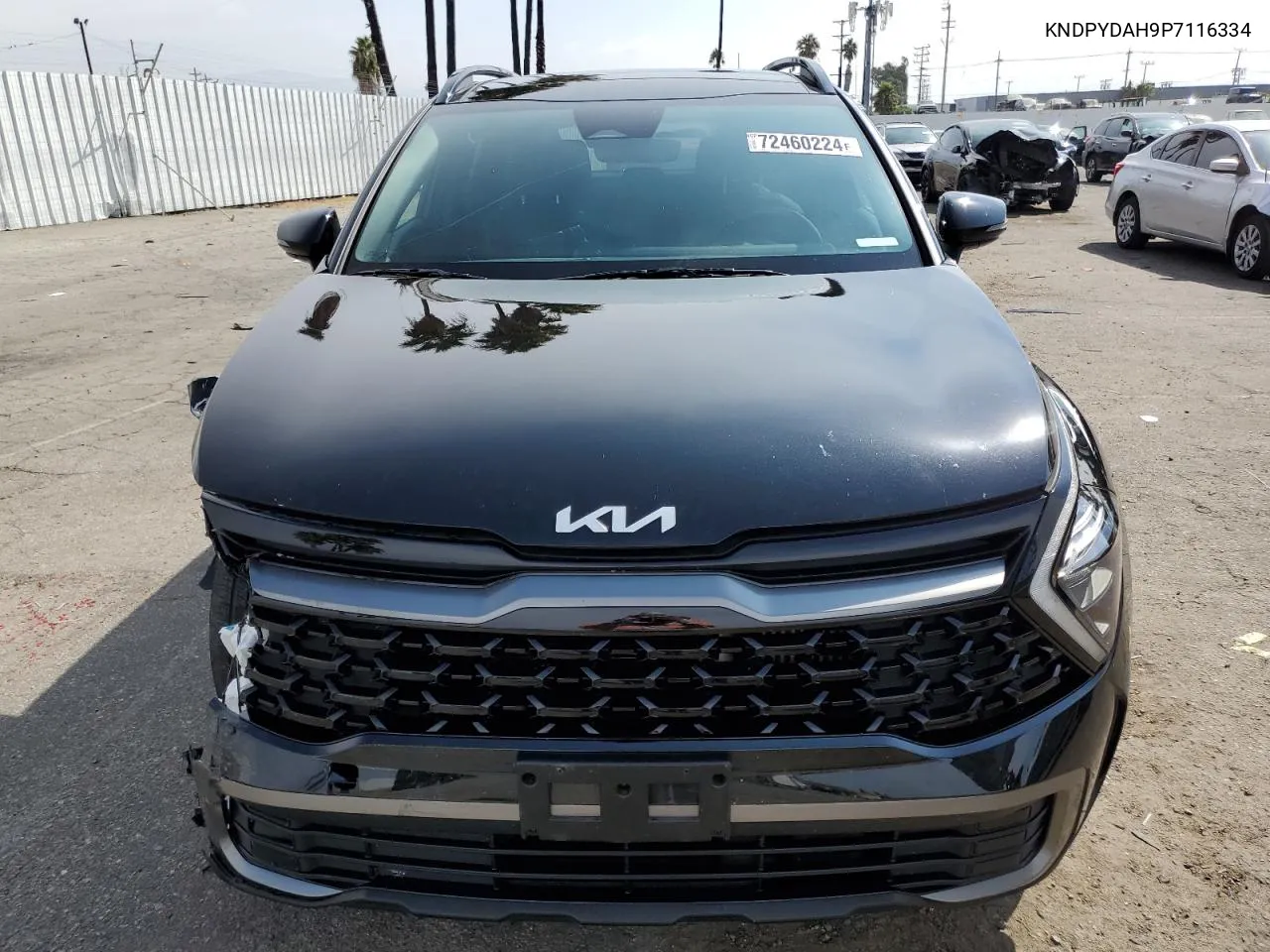 2023 Kia Sportage X Line VIN: KNDPYDAH9P7116334 Lot: 72460224