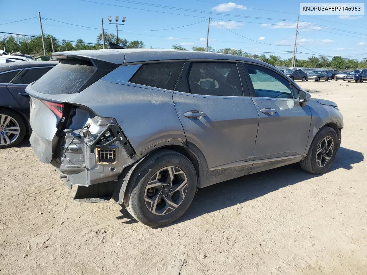 2023 Kia Sportage Lx VIN: KNDPU3AF8P7146963 Lot: 72476434