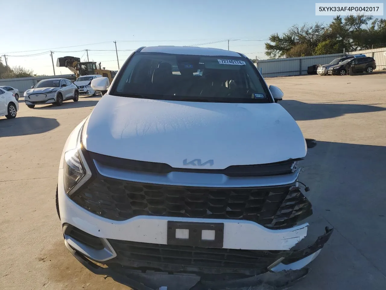 5XYK33AF4PG042017 2023 Kia Sportage Ex