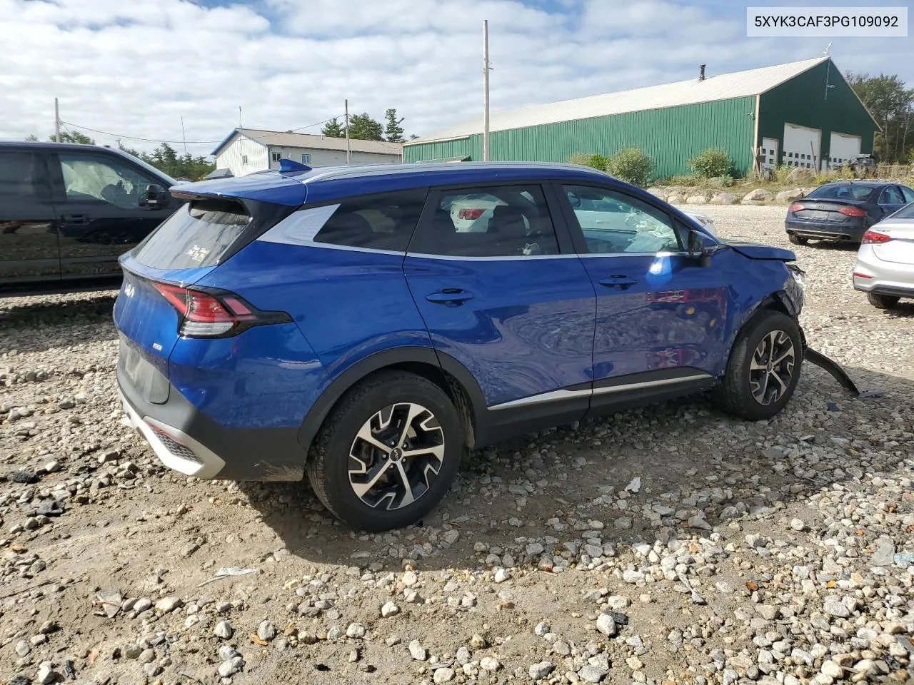 2023 Kia Sportage Ex VIN: 5XYK3CAF3PG109092 Lot: 72859274