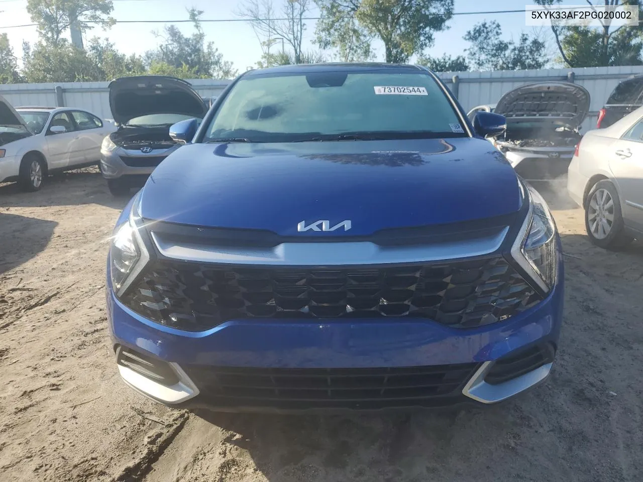 2023 Kia Sportage Ex VIN: 5XYK33AF2PG020002 Lot: 73702544