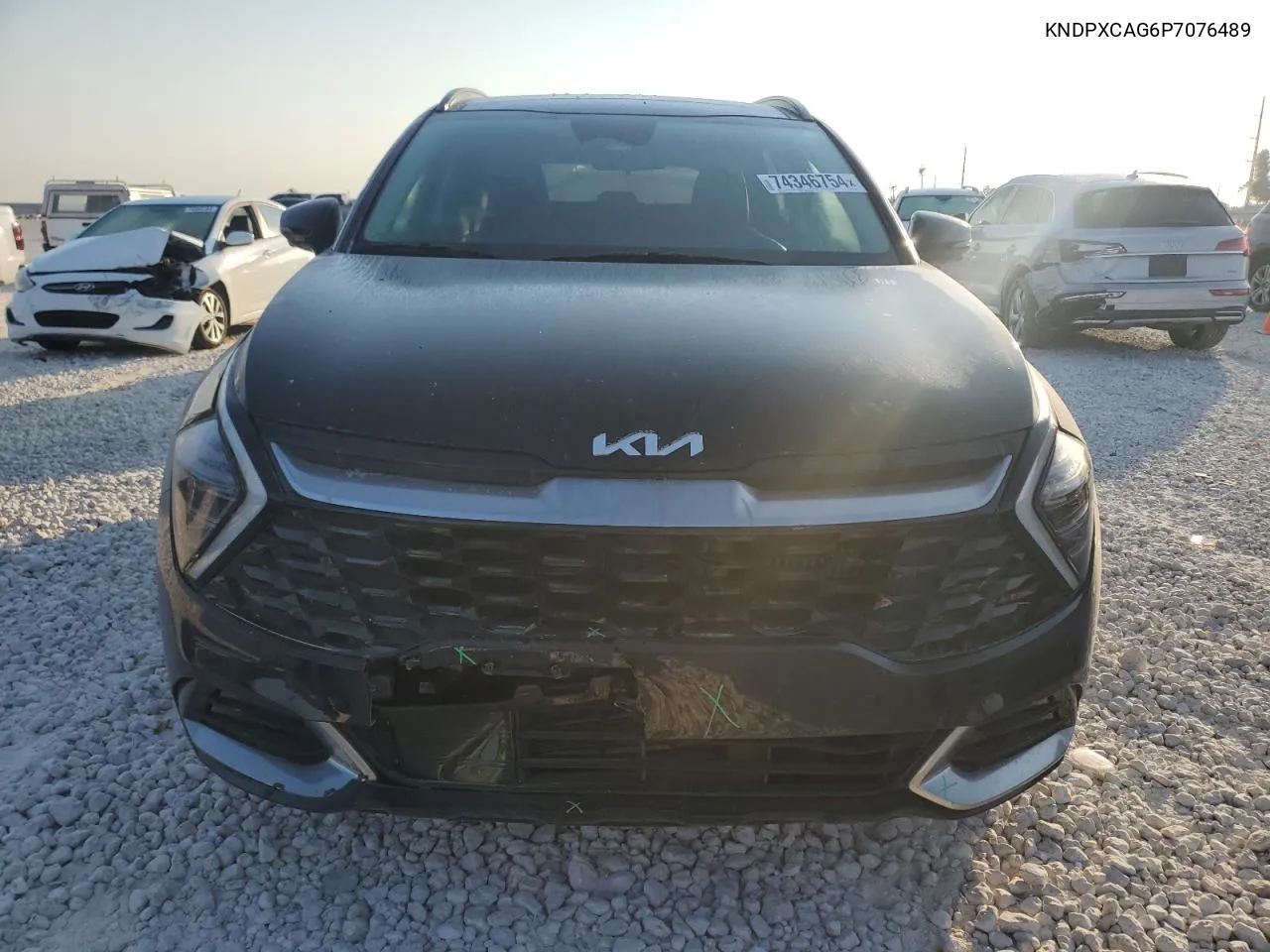 2023 Kia Sportage Sx Prestige VIN: KNDPXCAG6P7076489 Lot: 74346754