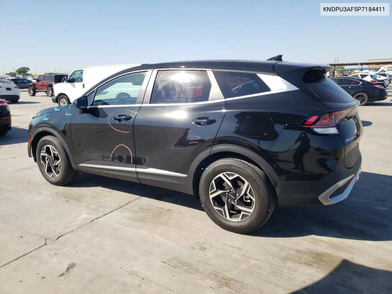 2023 Kia Sportage Lx VIN: KNDPU3AF5P7184411 Lot: 74370794