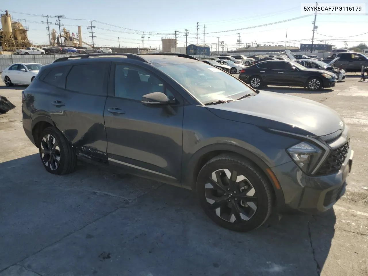 2023 Kia Sportage X Line VIN: 5XYK6CAF7PG116179 Lot: 74477814