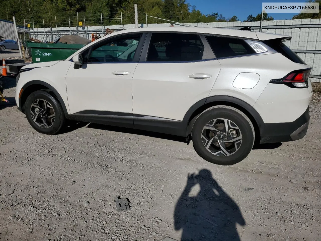 2023 Kia Sportage Lx VIN: KNDPUCAF3P7165680 Lot: 74931774