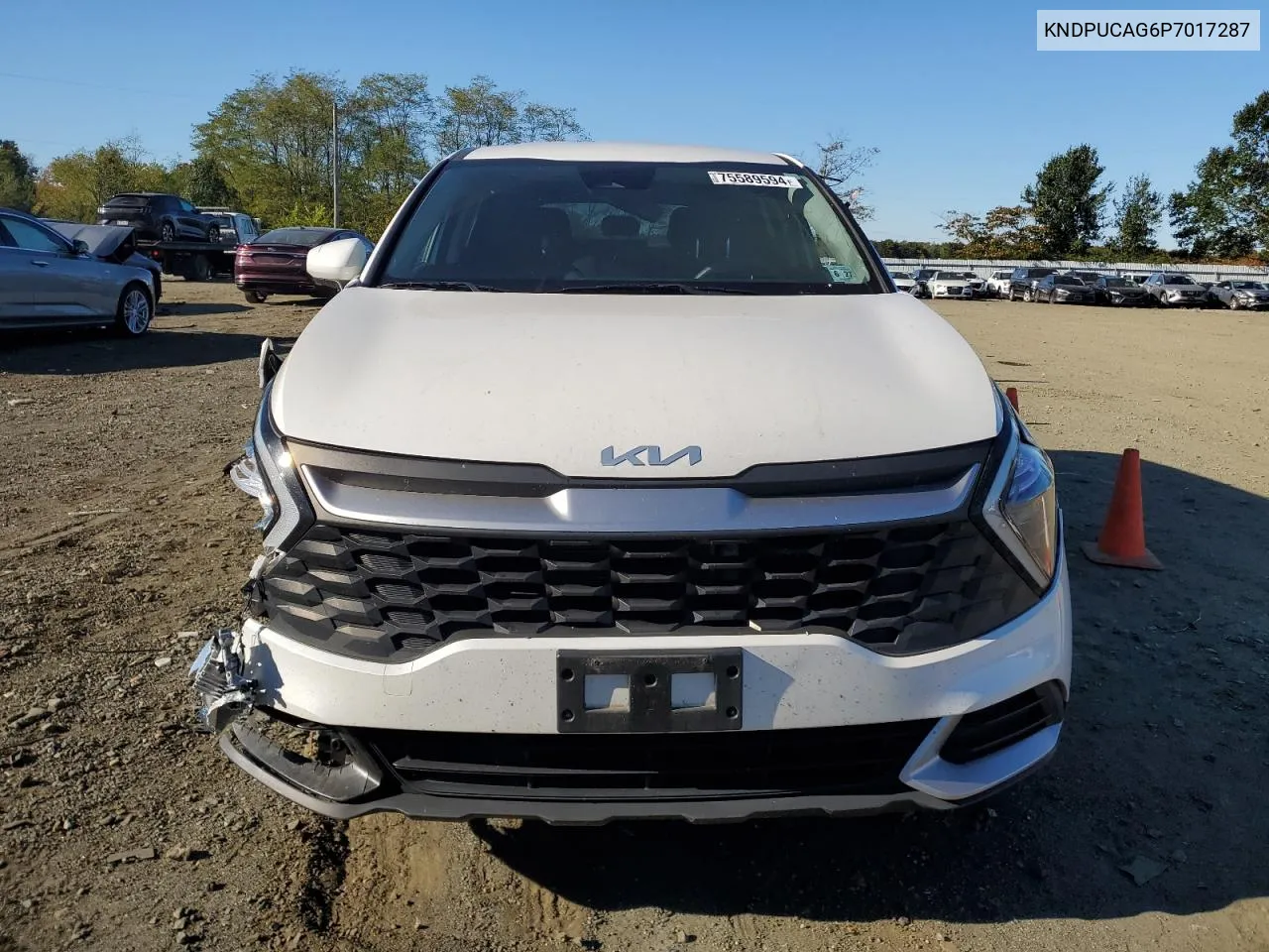 2023 Kia Sportage Lx VIN: KNDPUCAG6P7017287 Lot: 75589594