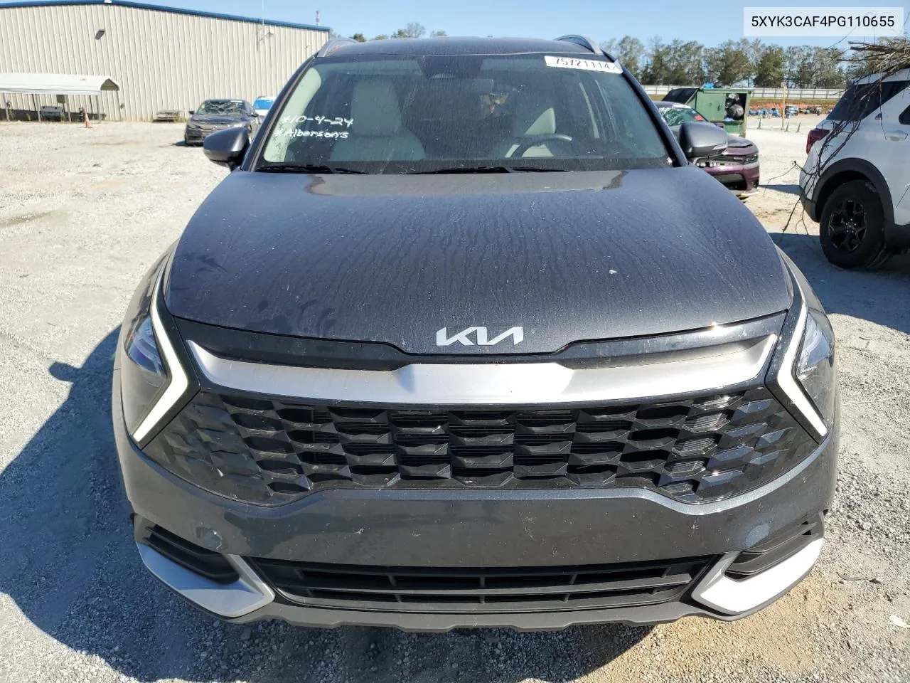 2023 Kia Sportage Ex VIN: 5XYK3CAF4PG110655 Lot: 75721114