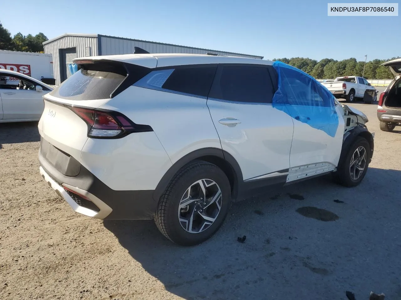 2023 Kia Sportage Lx VIN: KNDPU3AF8P7086540 Lot: 76250974