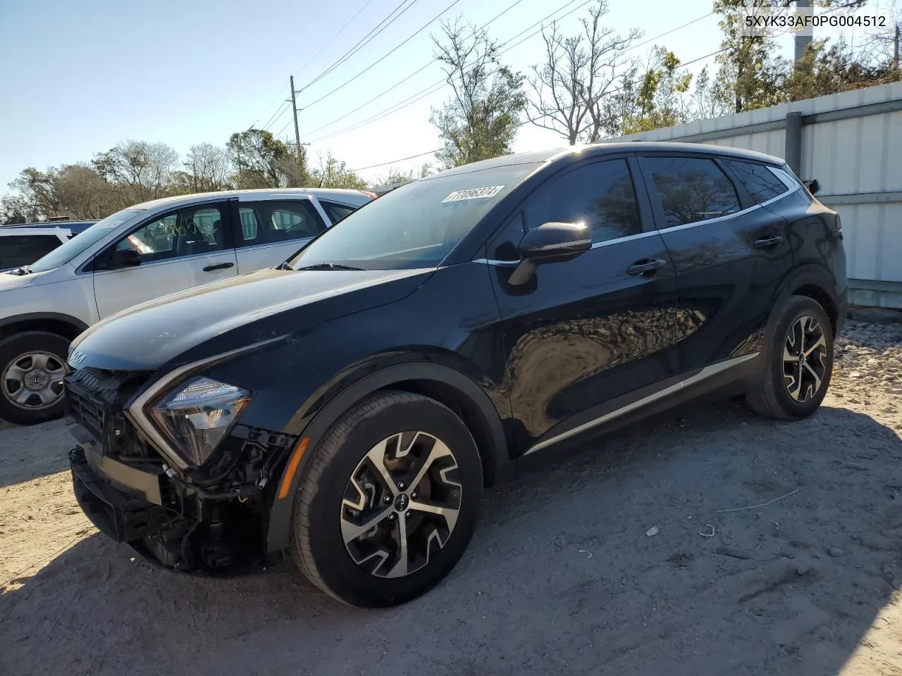 2023 Kia Sportage Ex VIN: 5XYK33AF0PG004512 Lot: 77096374