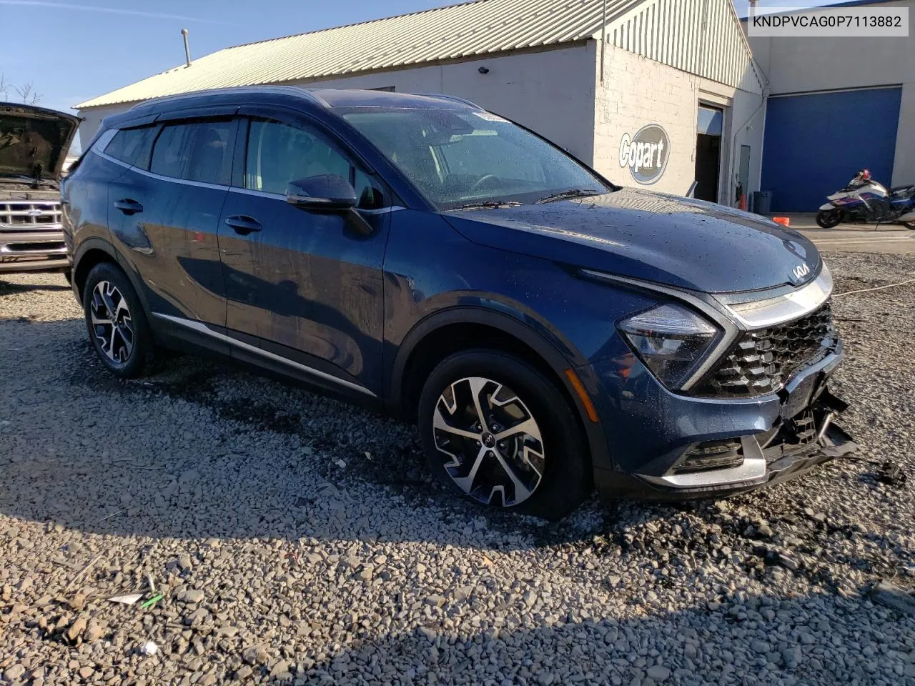 2023 Kia Sportage Ex VIN: KNDPVCAG0P7113882 Lot: 79296574