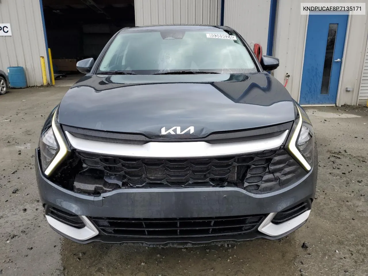 2023 Kia Sportage Lx VIN: KNDPUCAF8P7135171 Lot: 80389024