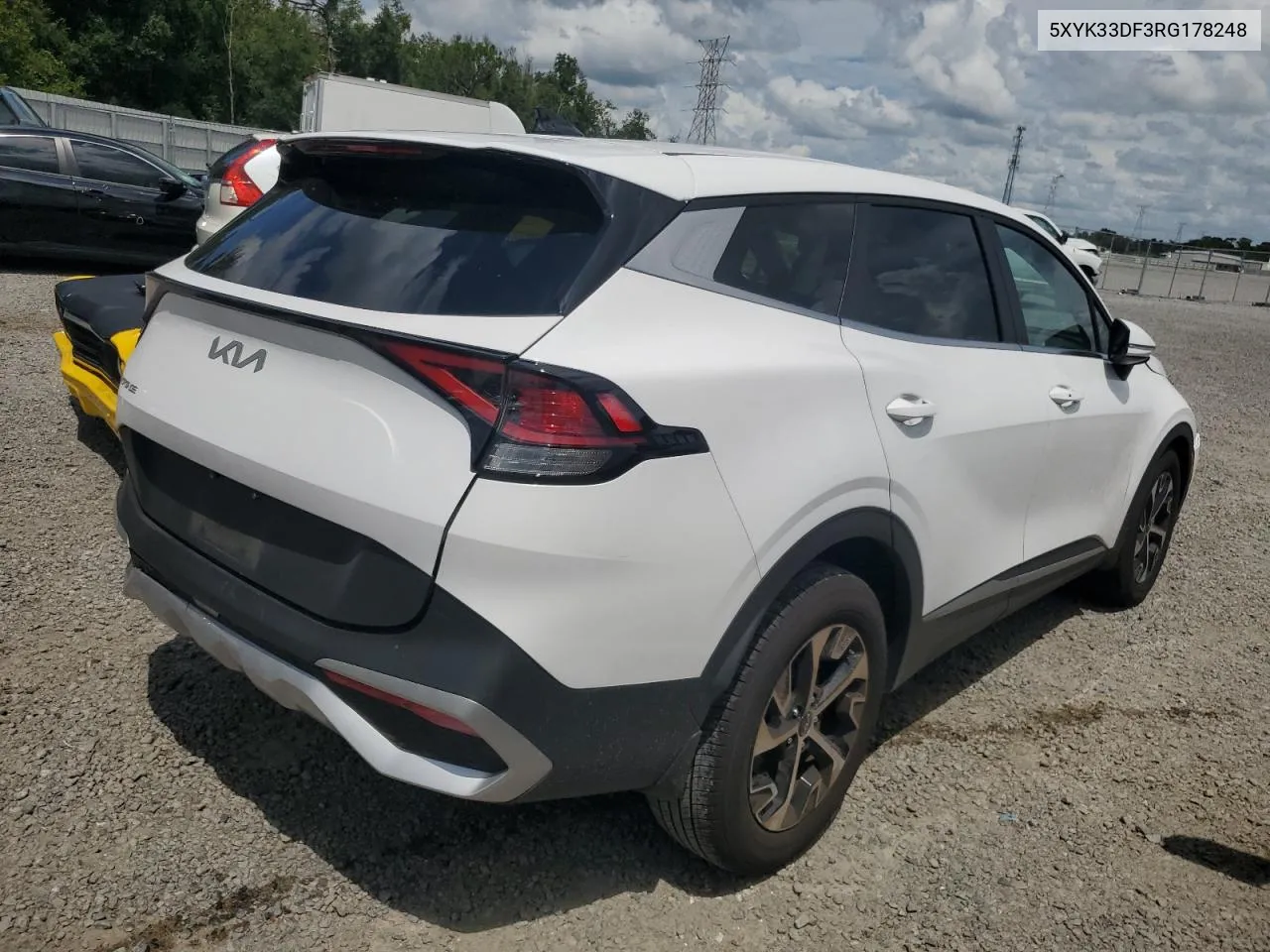 2024 Kia Sportage Ex VIN: 5XYK33DF3RG178248 Lot: 69899804