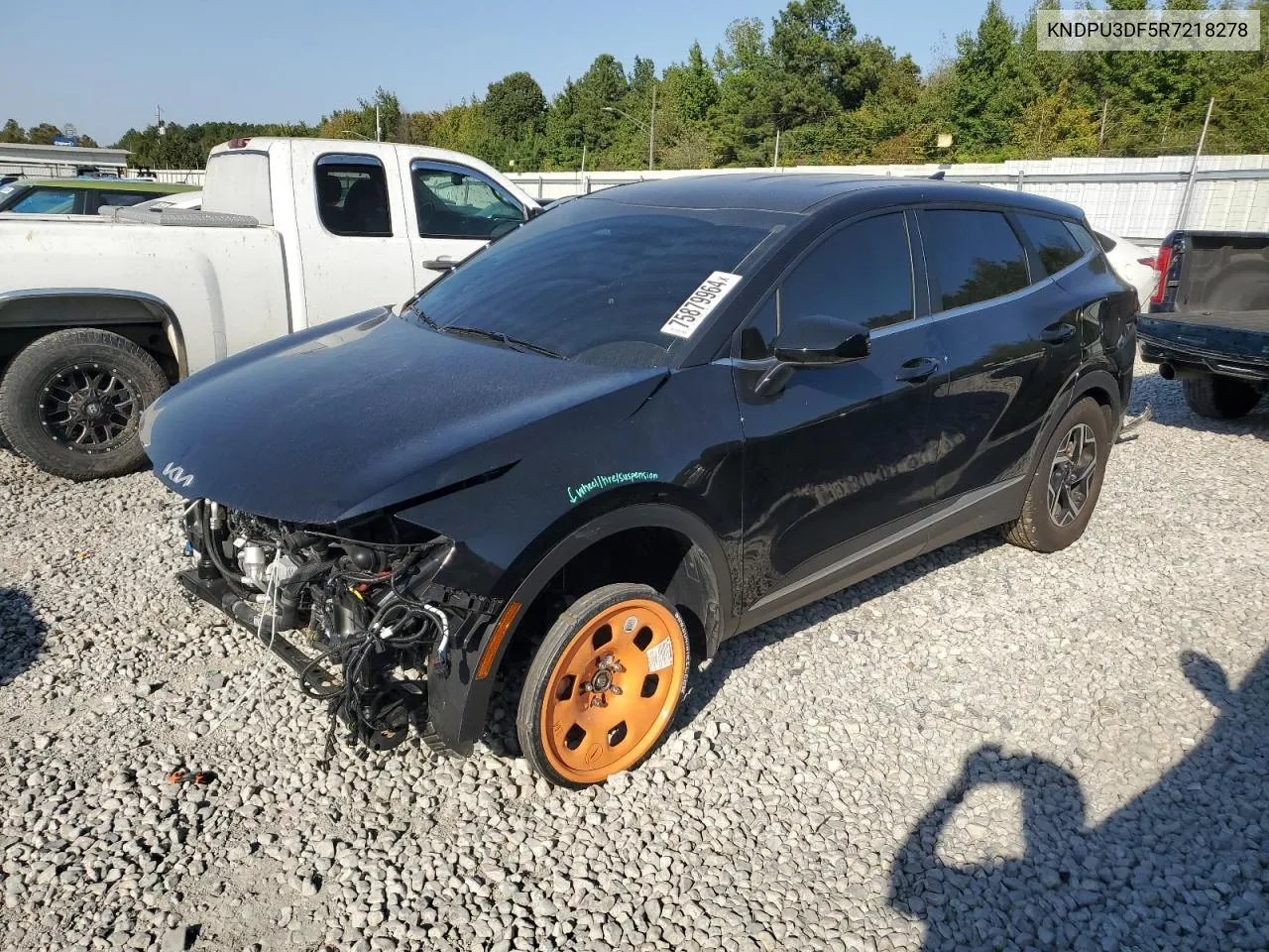 KNDPU3DF5R7218278 2024 Kia Sportage Lx