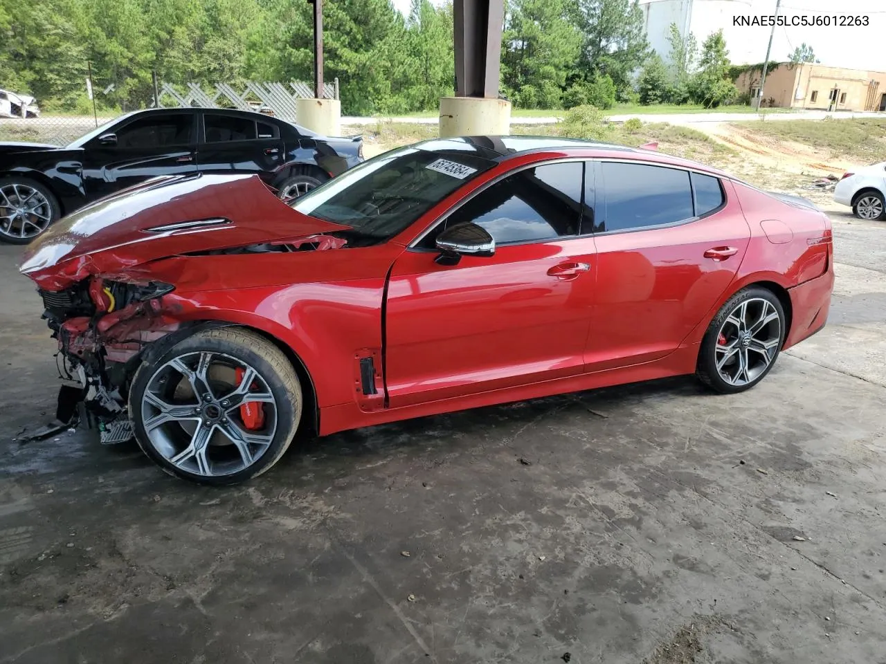 KNAE55LC5J6012263 2018 Kia Stinger Gt2