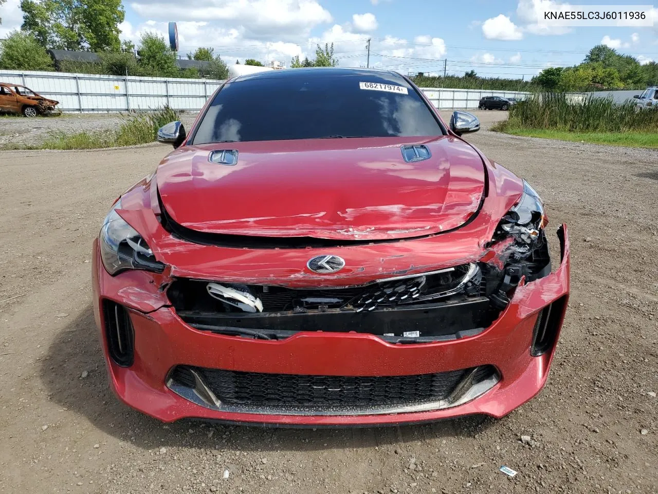 KNAE55LC3J6011936 2018 Kia Stinger Gt2