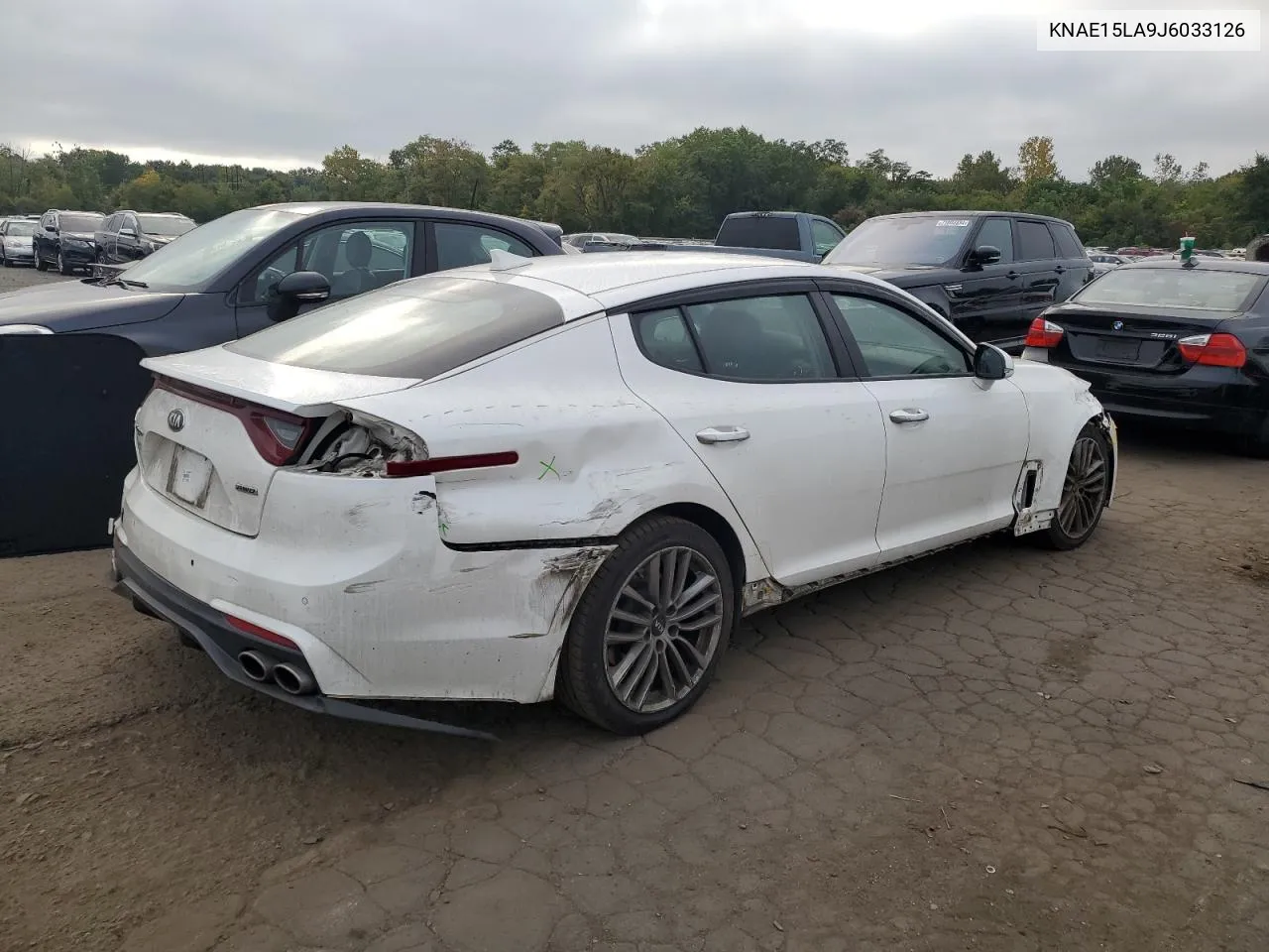 2018 Kia Stinger VIN: KNAE15LA9J6033126 Lot: 71343584