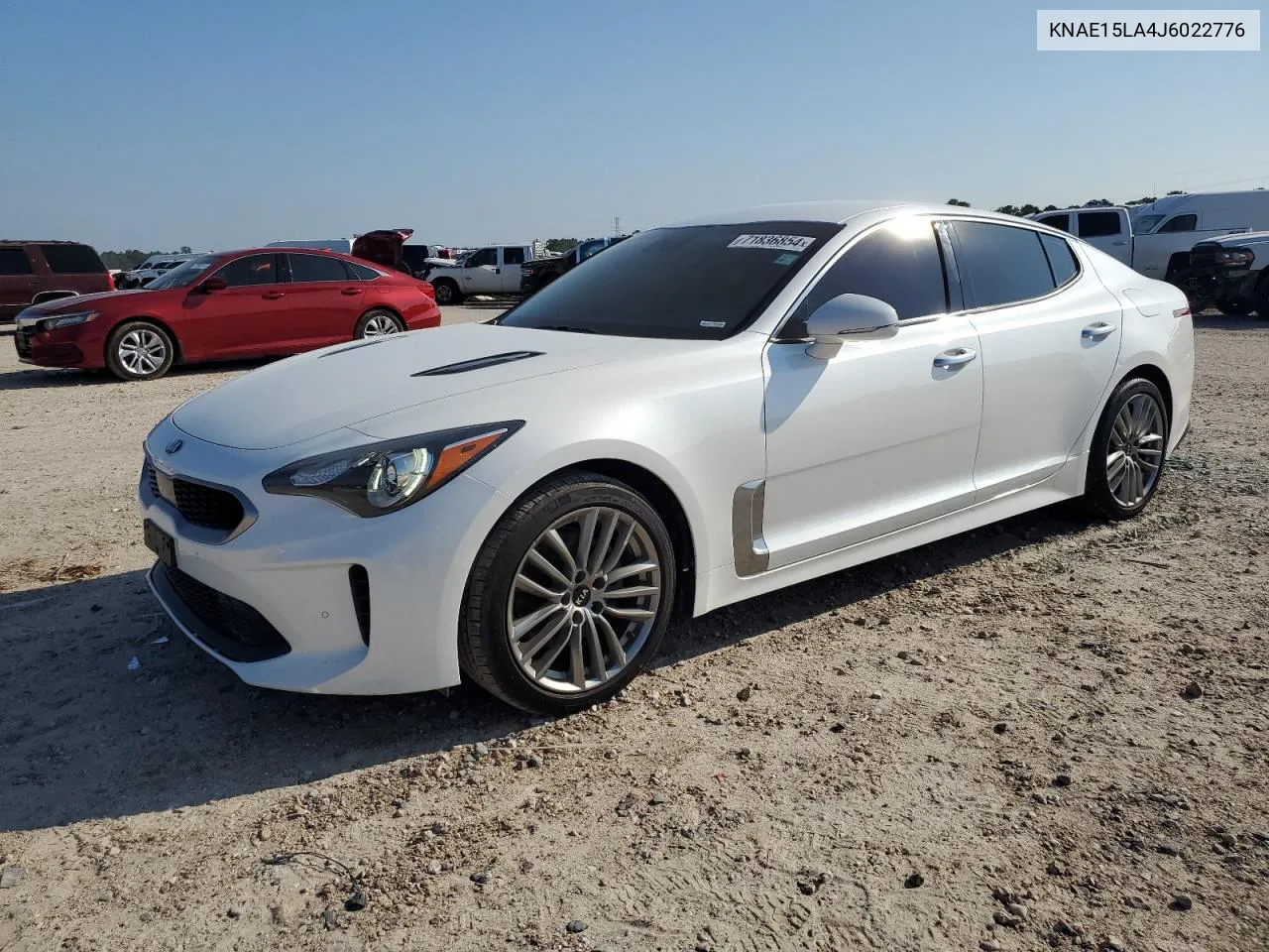 2018 Kia Stinger VIN: KNAE15LA4J6022776 Lot: 71836854